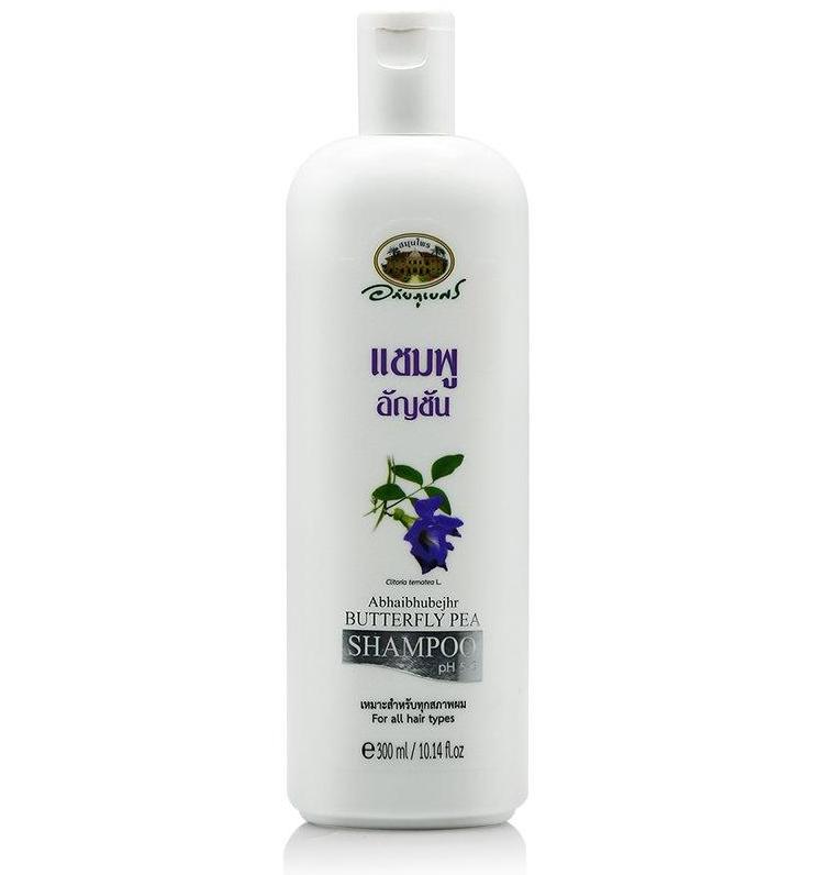 Шампунь с экстрактом клитории (синего чая) Abhai 300 мл