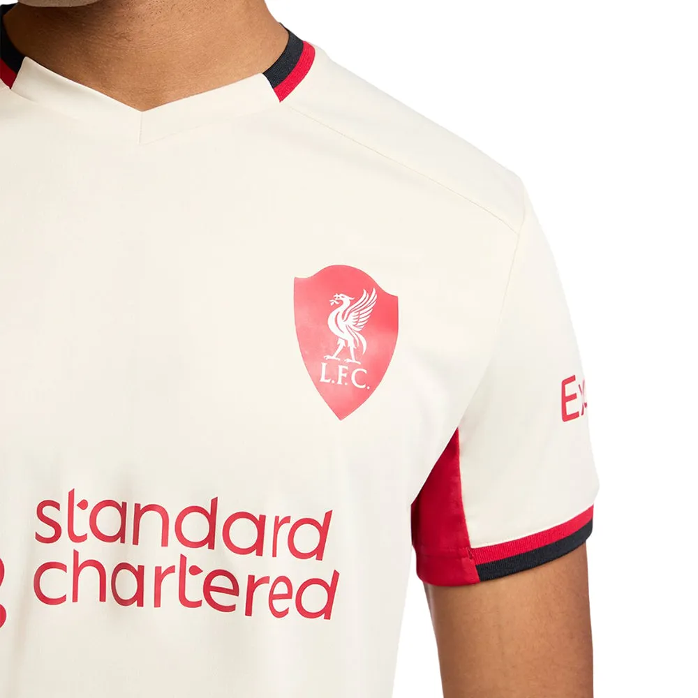 LIVERPOOL FOOTBALL CLUB Men Liverpool Football Club Away Supporter 2025/26 Jersey Cream  - LF068AP617EPTH