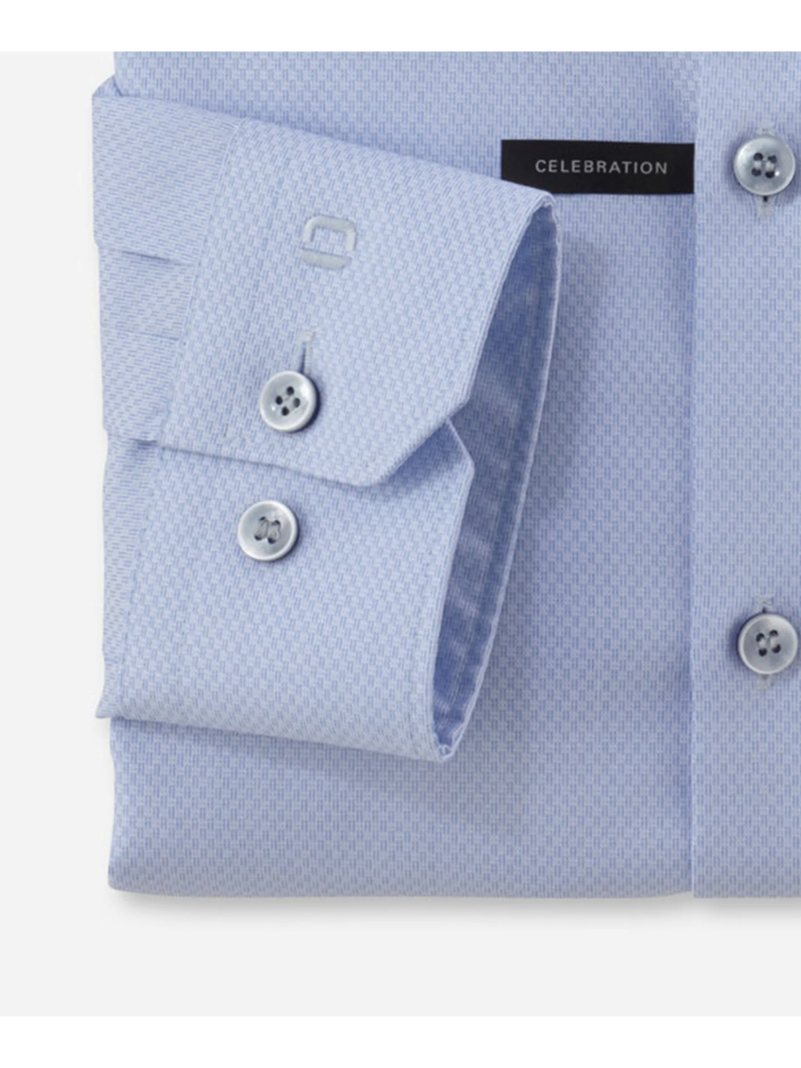 OLYMP Men business shirt, super slim, New York Kent,Blue