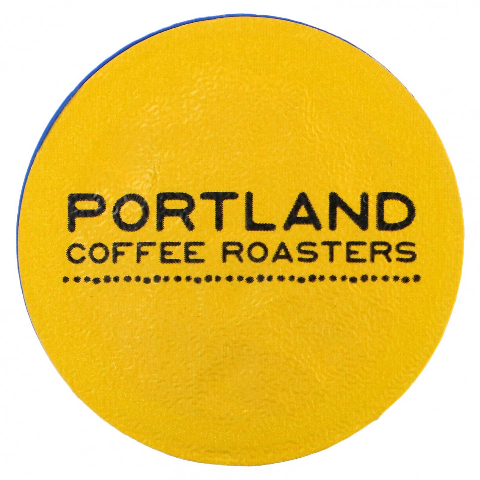 Portland Coffee Roasters, Кофе без кофеина, молотый обжаренный кофе, 30 капсул
