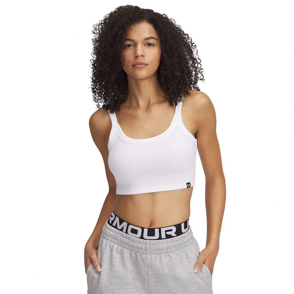 UNDER ARMOUR Women Training Tank Rival Rib Baby White - UN127AP896EITH