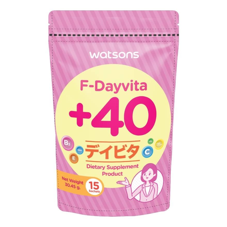 Watsons F-Dayvita +40 (Dietary Supplement Product) 15 Sachets