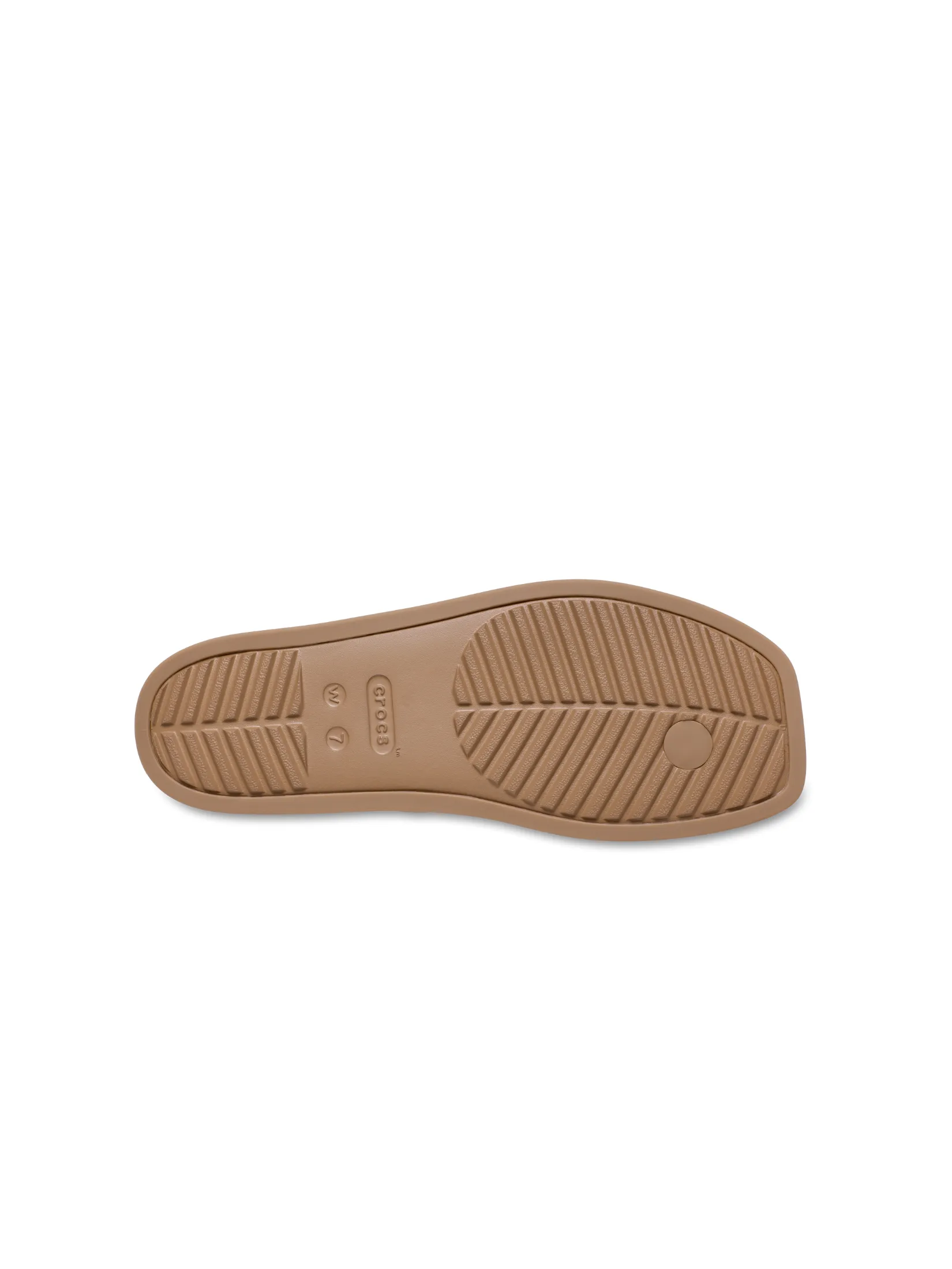 CROCS WOMEN'S  MIAMI THONG FLIP - MILK CHOCOLATE