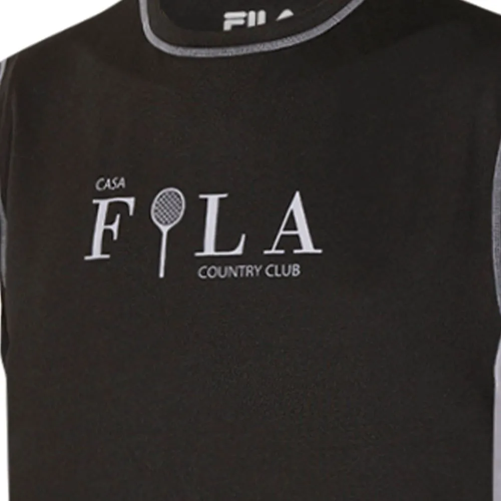 FILA Men Training Tank Iconic Black - FI039AP079EMTH