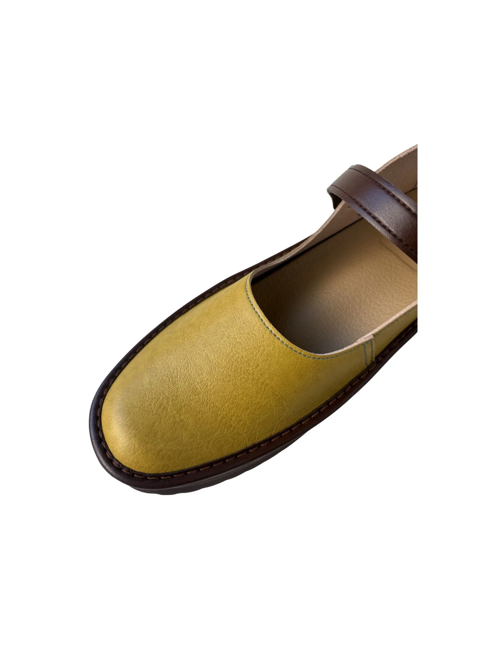 BELLE&SOFA Women Casual shoes 'KAYAK' - Yellow