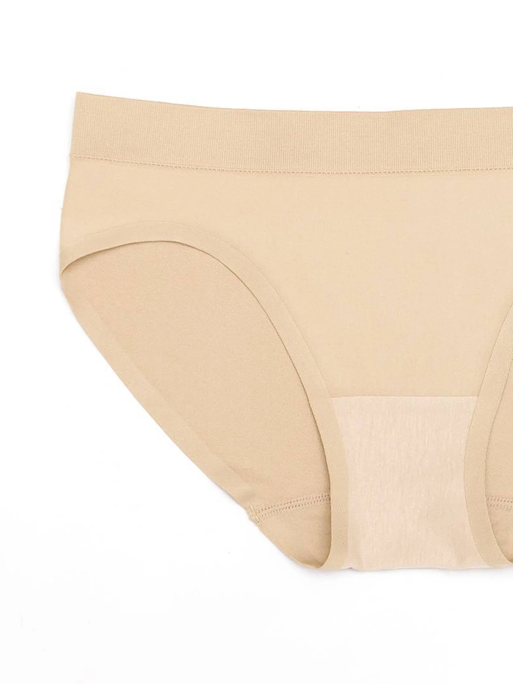 SABINA Panty Woman Seamless Fit Panty Zone Collection - Sand