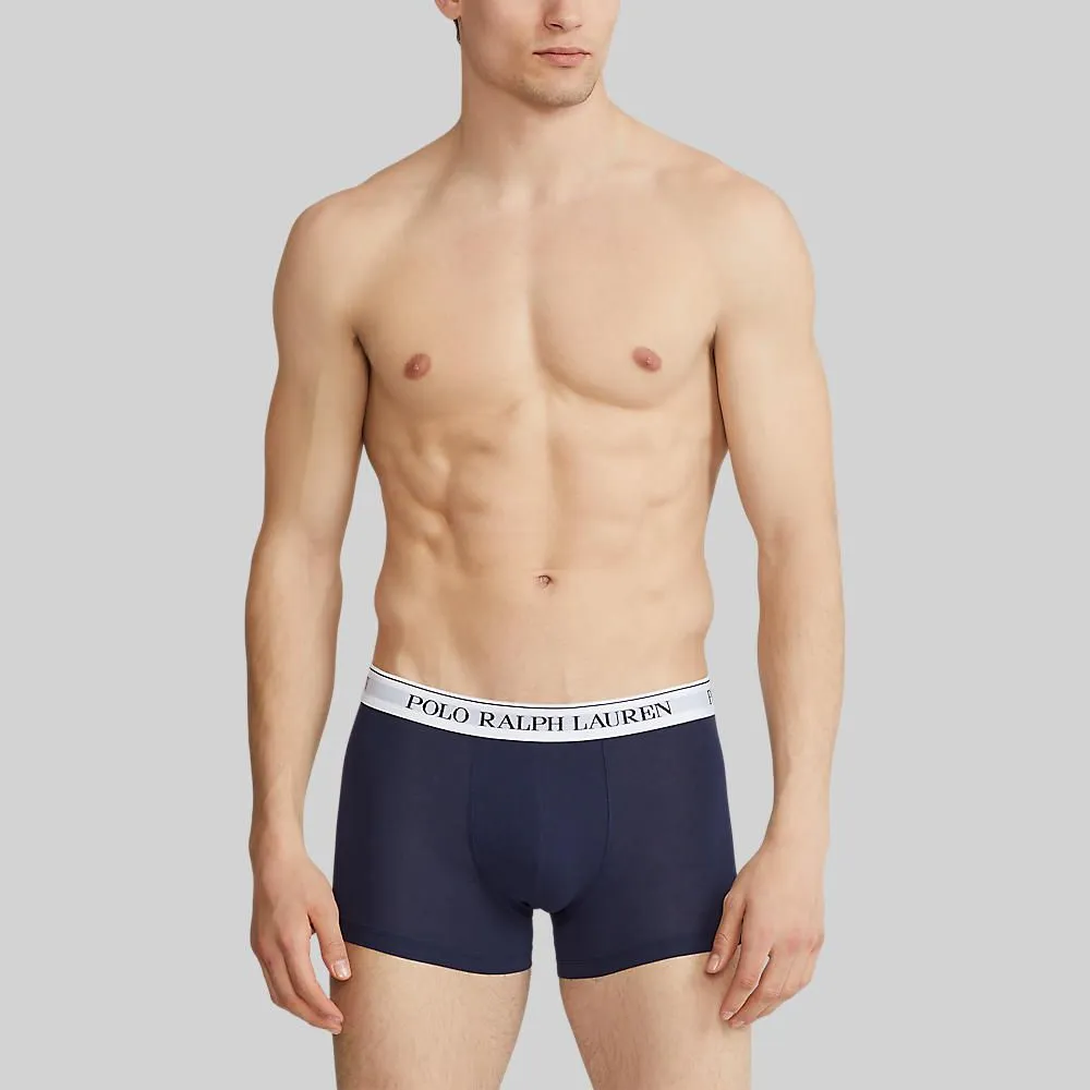 POLO RALPH LAUREN Underwear TRUNKS-Classic Stretch-Cotton Trunk 3-Pack MAPOUND0S720239 410 NAVY-410