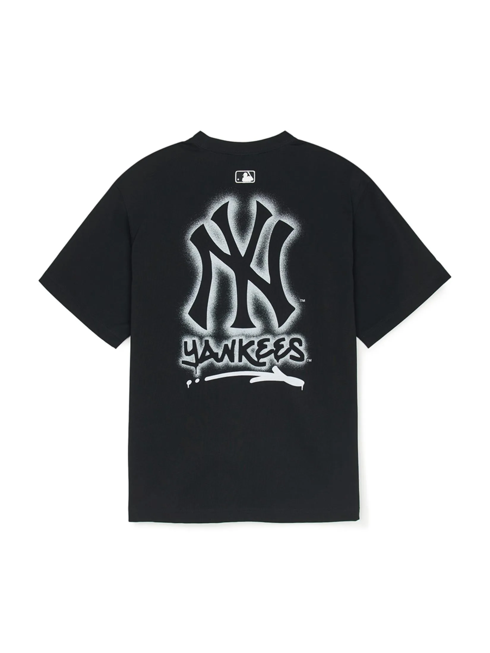 MLB Unisex Basic Mega Logo Oversized-Fit T-Shirt Model  3ATSB0353  50BKS  Black