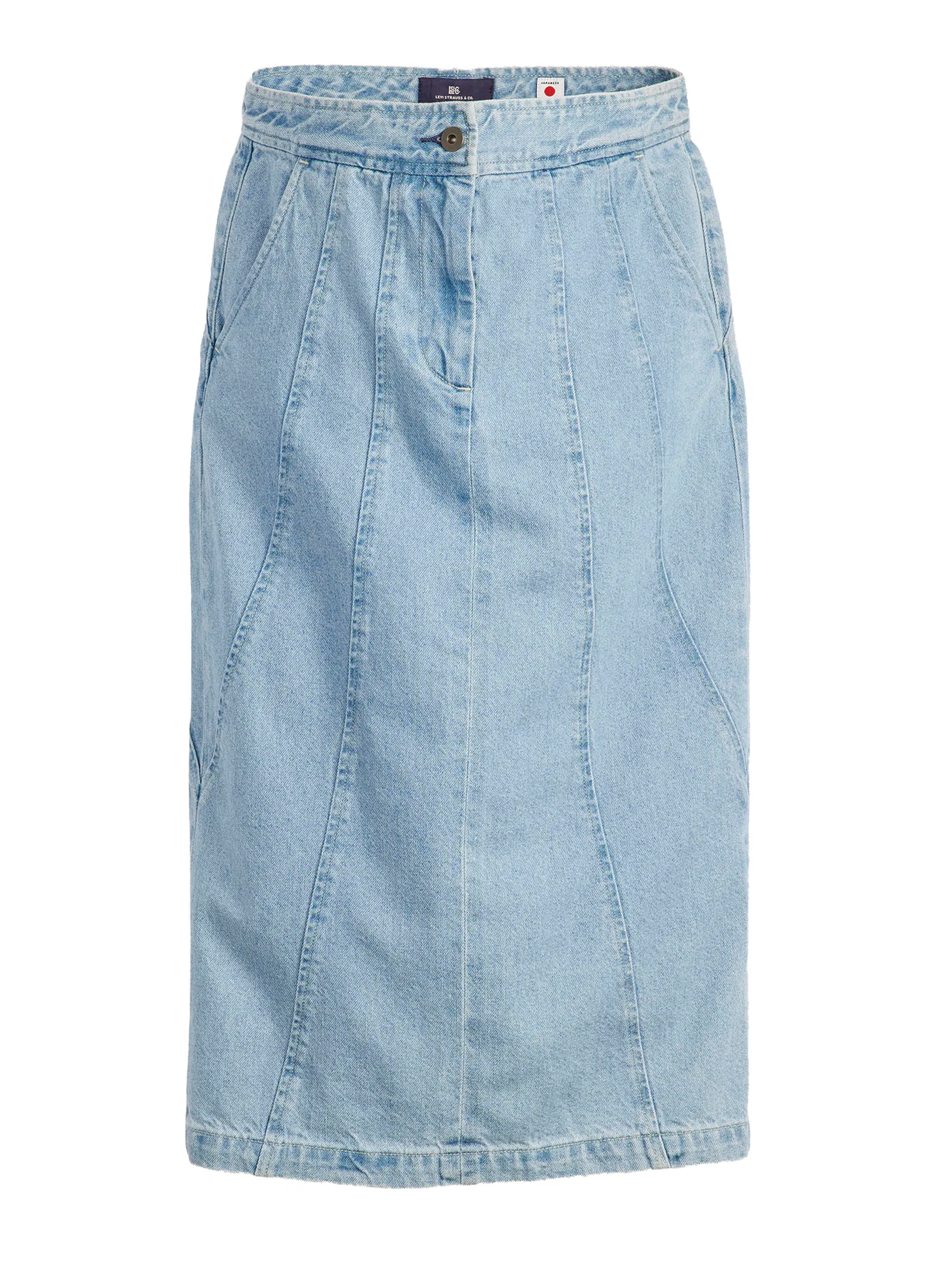 LEVI'S Blue Tab Women's Seamed Skirt Blue Size - L