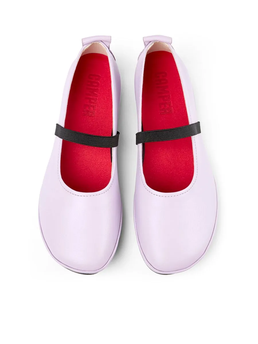 CAMPER Women Ballerina Shoes Right Nina Purple