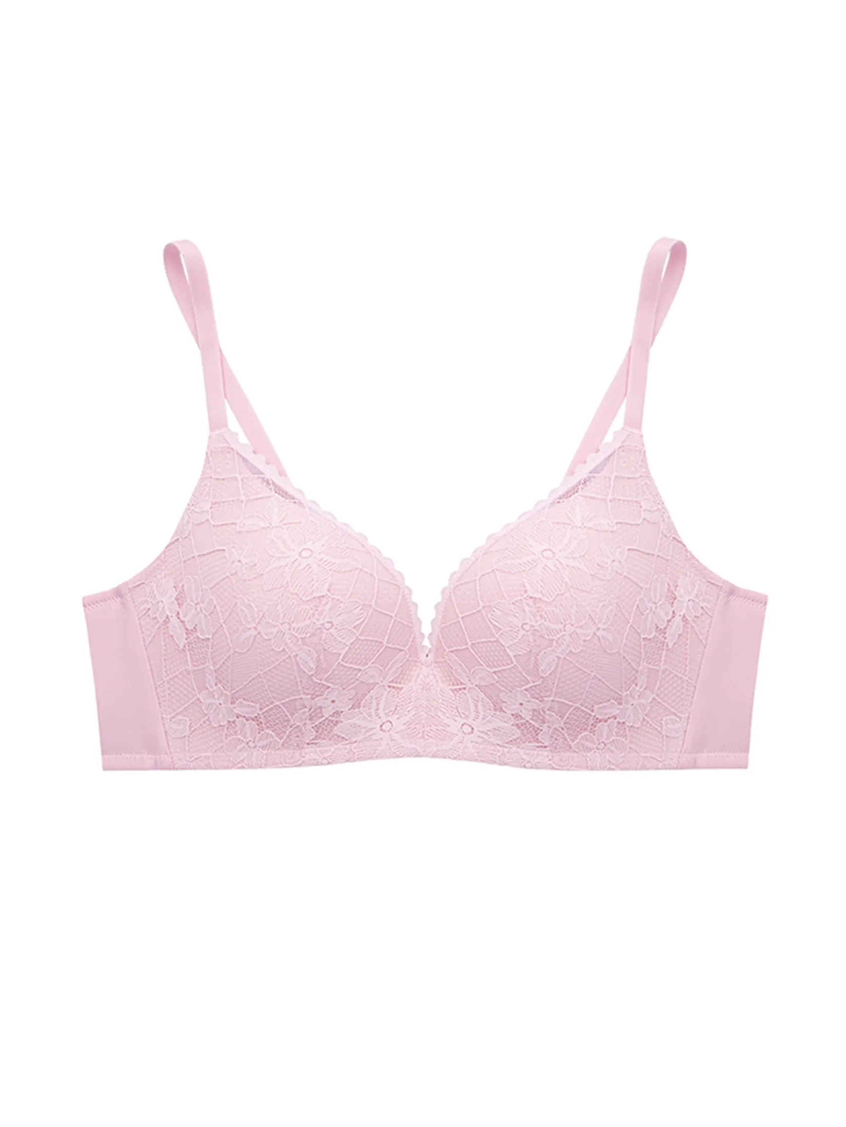 SABINA Modern V Woman Wireless Bra - Light Pink