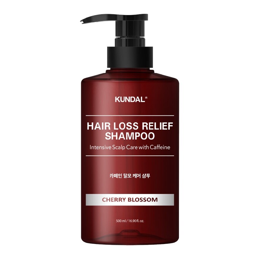 Kundal Shampoo Hair Loss Relief Cherry Blossom 500 Ml. - Red
