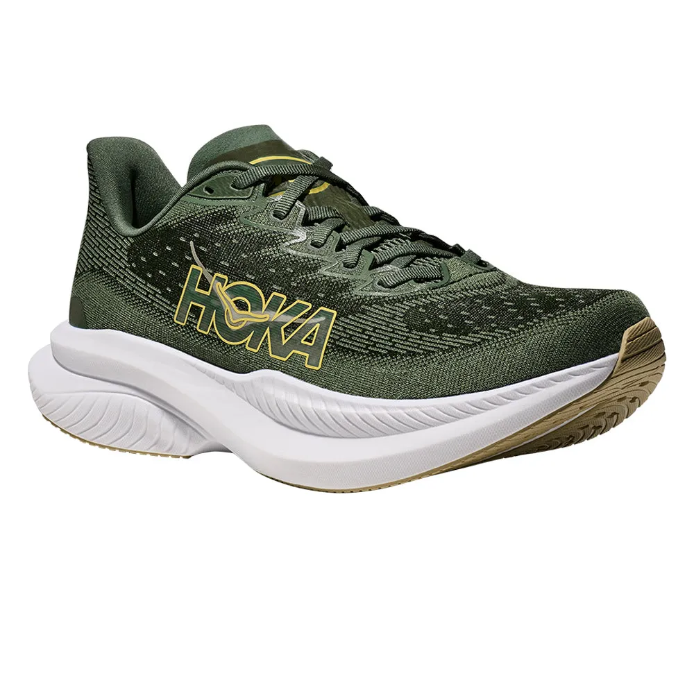 HOKA Mach 6 Men Running Shoes Green - HO229SH114ELTH