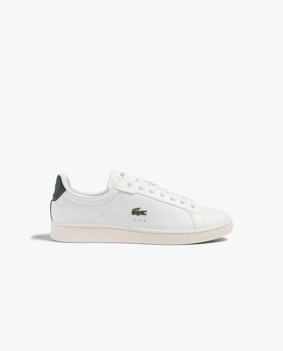 LACOSTE Men’s Lacoste Carnaby Pro Leather Premium Trainers White