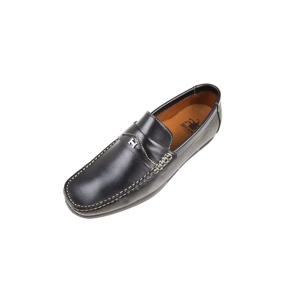 HEAVY Black Loafer Shoes VC8133