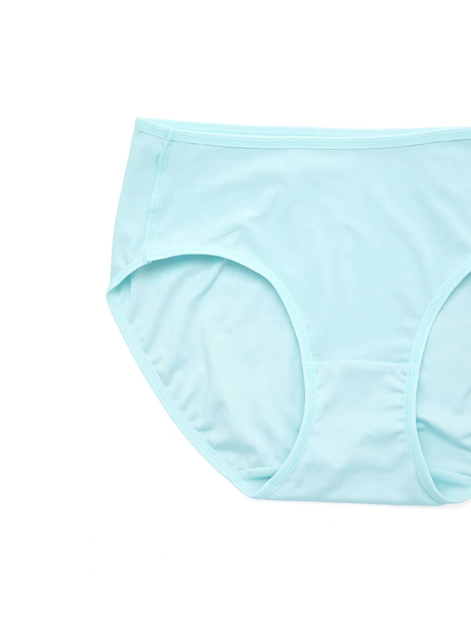 SABINA [Pack 5 Piece] [Online Exclusive] Microfiber Mid Waisted Panty - Light Blue