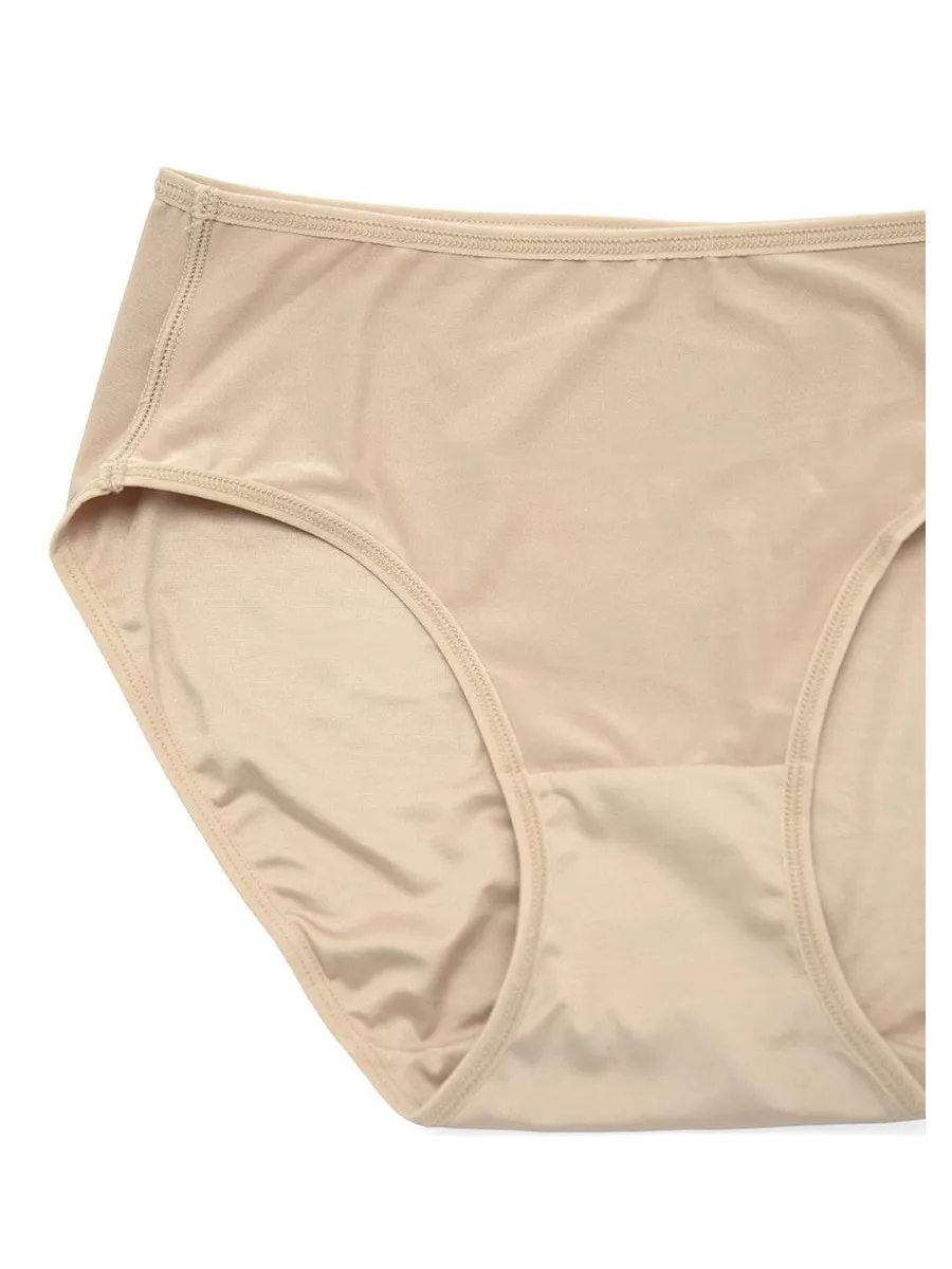 SABINA [Online Exclusive]  Microfiber Mid Waisted Panty - Sand