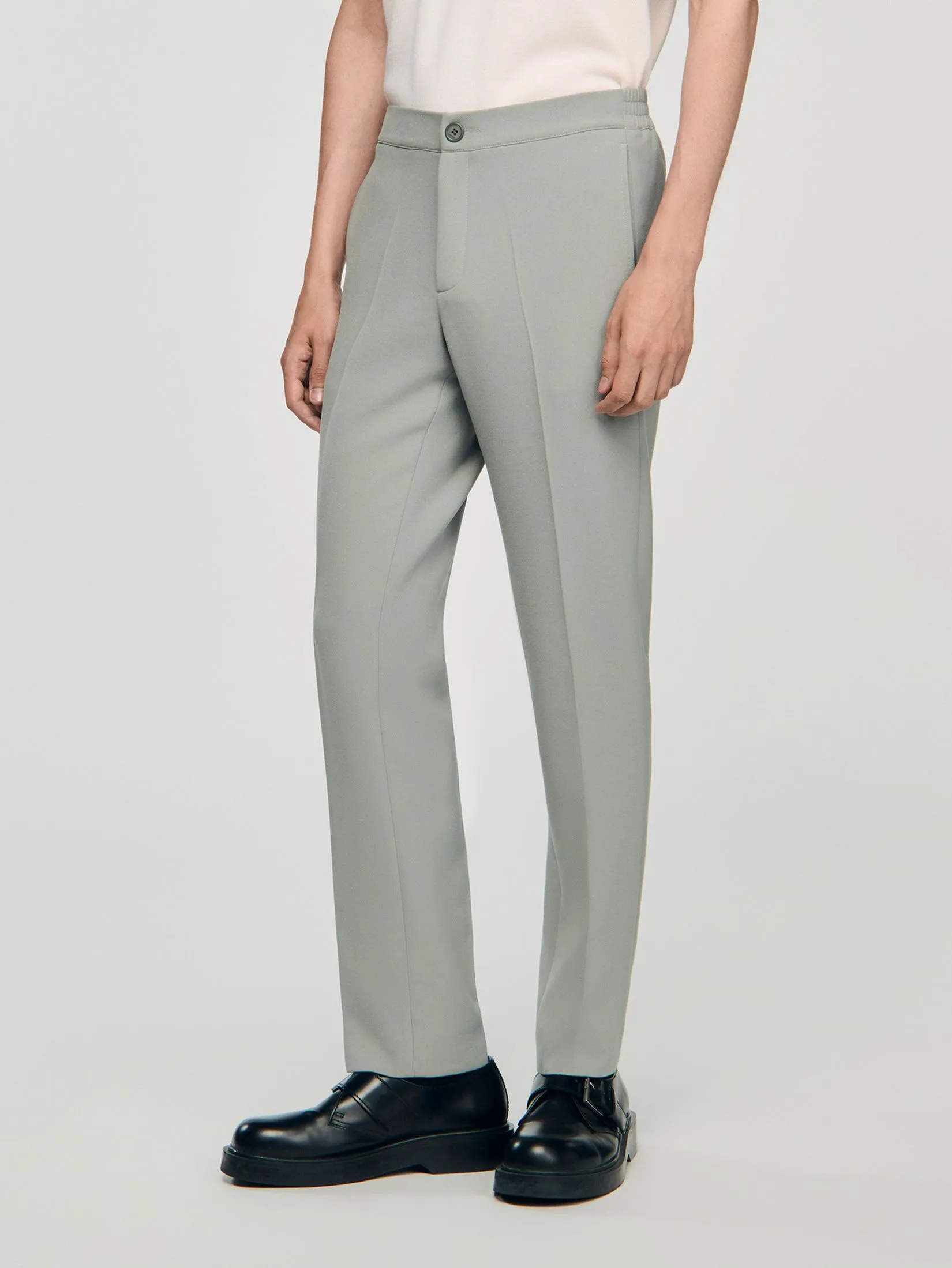 SANDRO Jersey Trousers