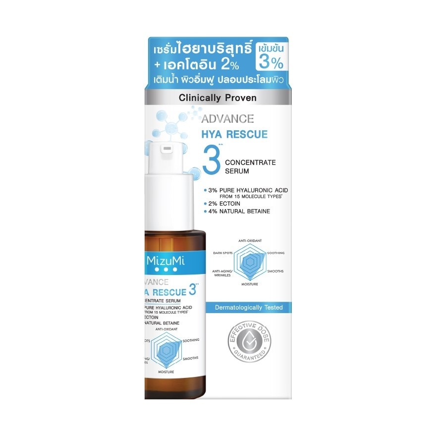 MizuMi Advance Hya Rescue Concentrate Serum 30 ml.