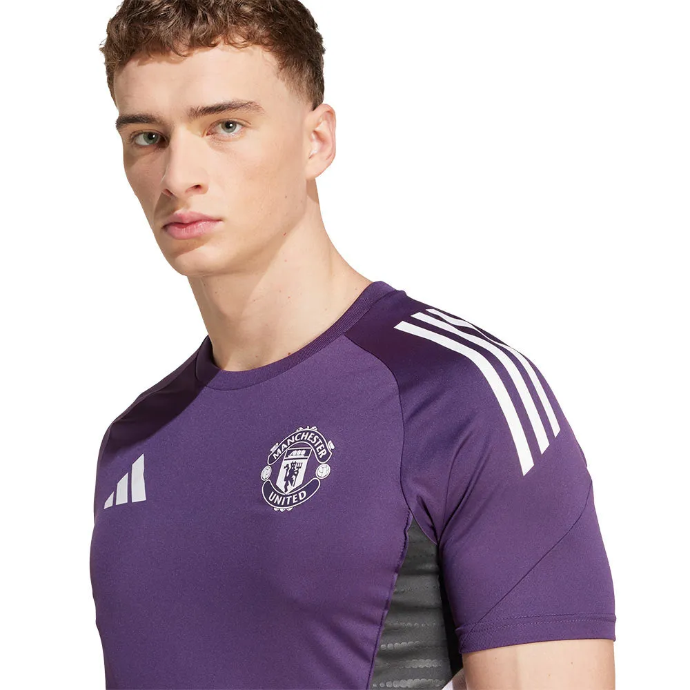 ADIDAS Manchester United Tiro 25 Competition Training Men Football Jersey Purple - AD001SH819EMTH