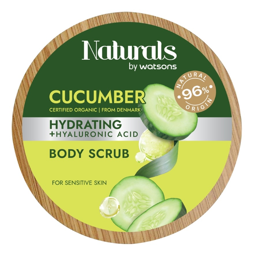 Naturals By Watsons Cucumber Hydrating Body Scrub 200g