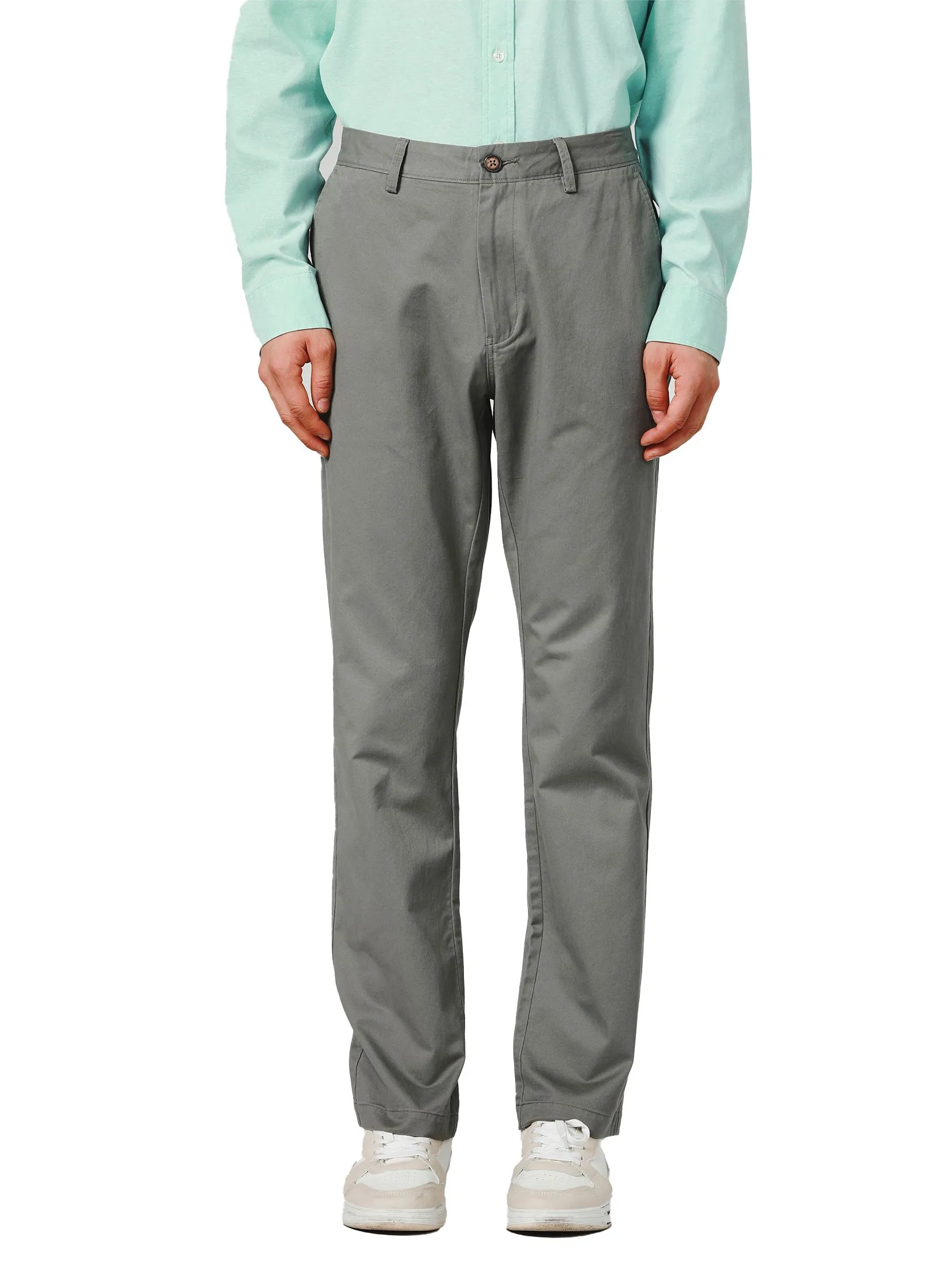 JOHN HENRY Men's Pants (Regular Fit) ESSENTIALS Grey