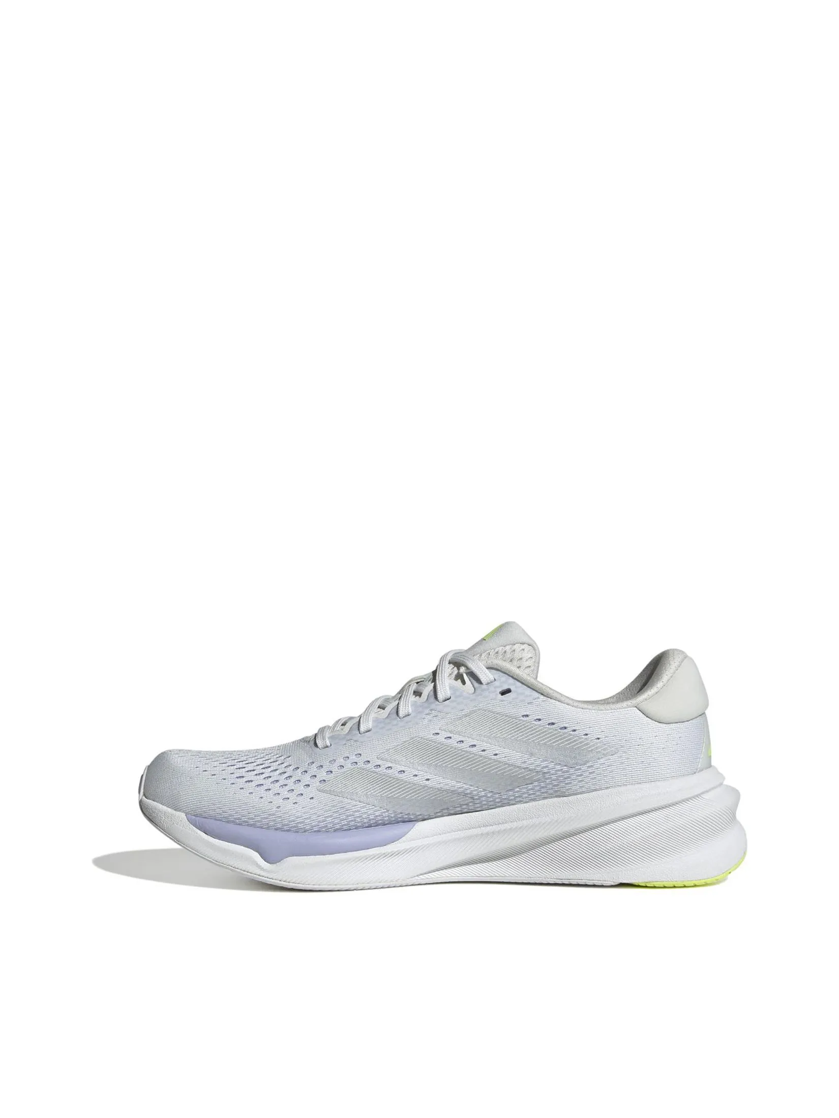ADIDAS Women Running Shoes Supernova Stride 2.0 IH8658 Crystal White / Matte Silver / Violet Tone