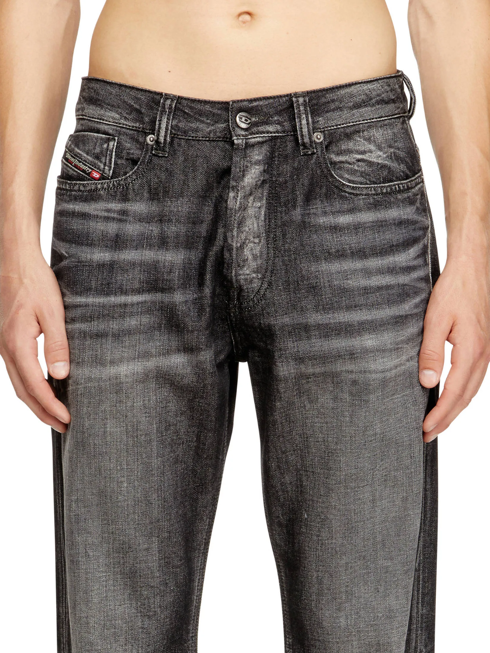 DIESEL Jeans Pants Men 1980 D-EEPER L.30 TROUSERS Black