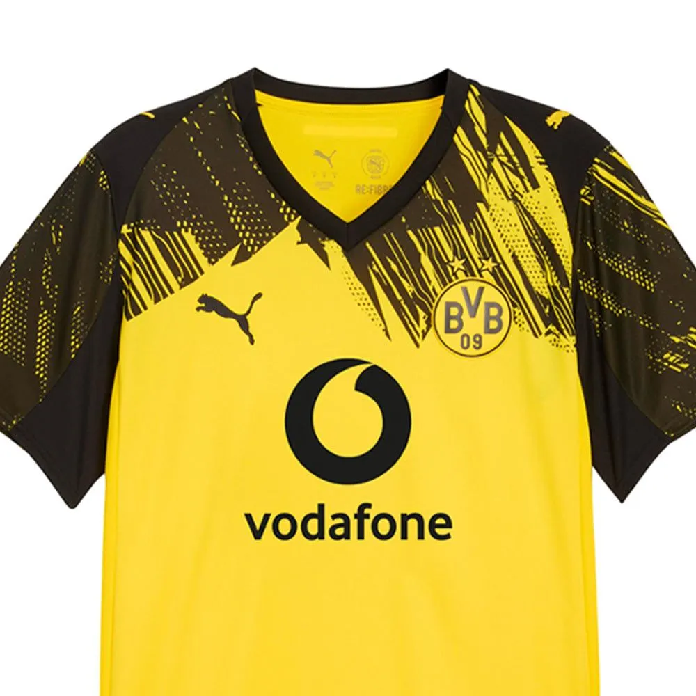 PUMA Men Borussia Dortmund Home Replica 2025/26 Jersey Yellow - PU097AP675EOTH