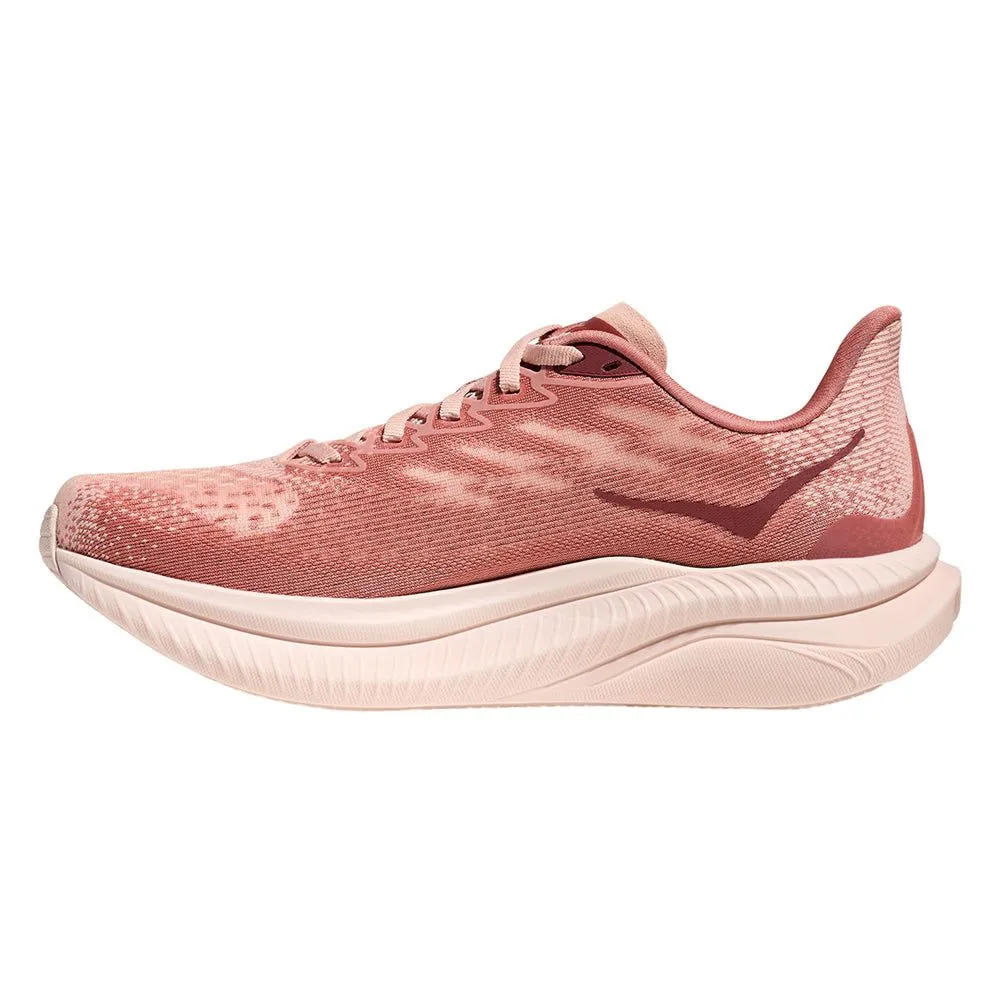 HOKA Women Running Shoes Mach 6 Wide Pink - HO229SH126ELTH