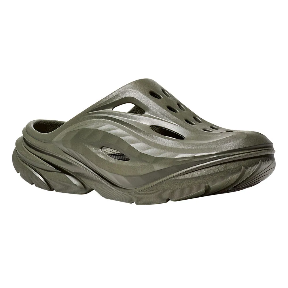 HOKA Ora Recovery Mule Unisex Sandals Grey - HO229SH129ELTH Size - M10/W12 US