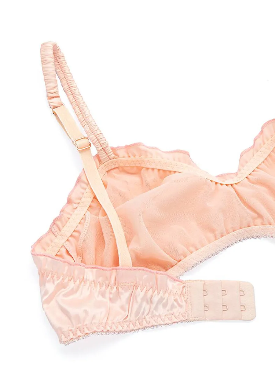 SABINA Maggie Mae Pretty on Me Wireless Bra - LightOrange