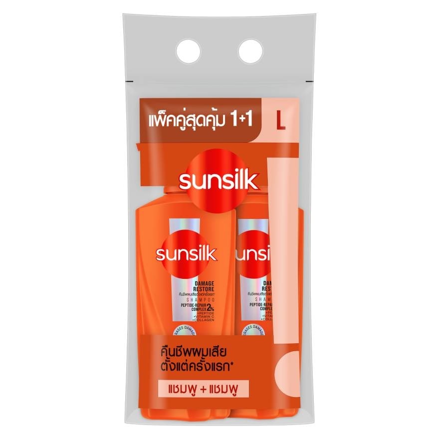 Sunsilk Shampoo Damage Restore Activ-Infusion 325 Ml.Twin Pack
