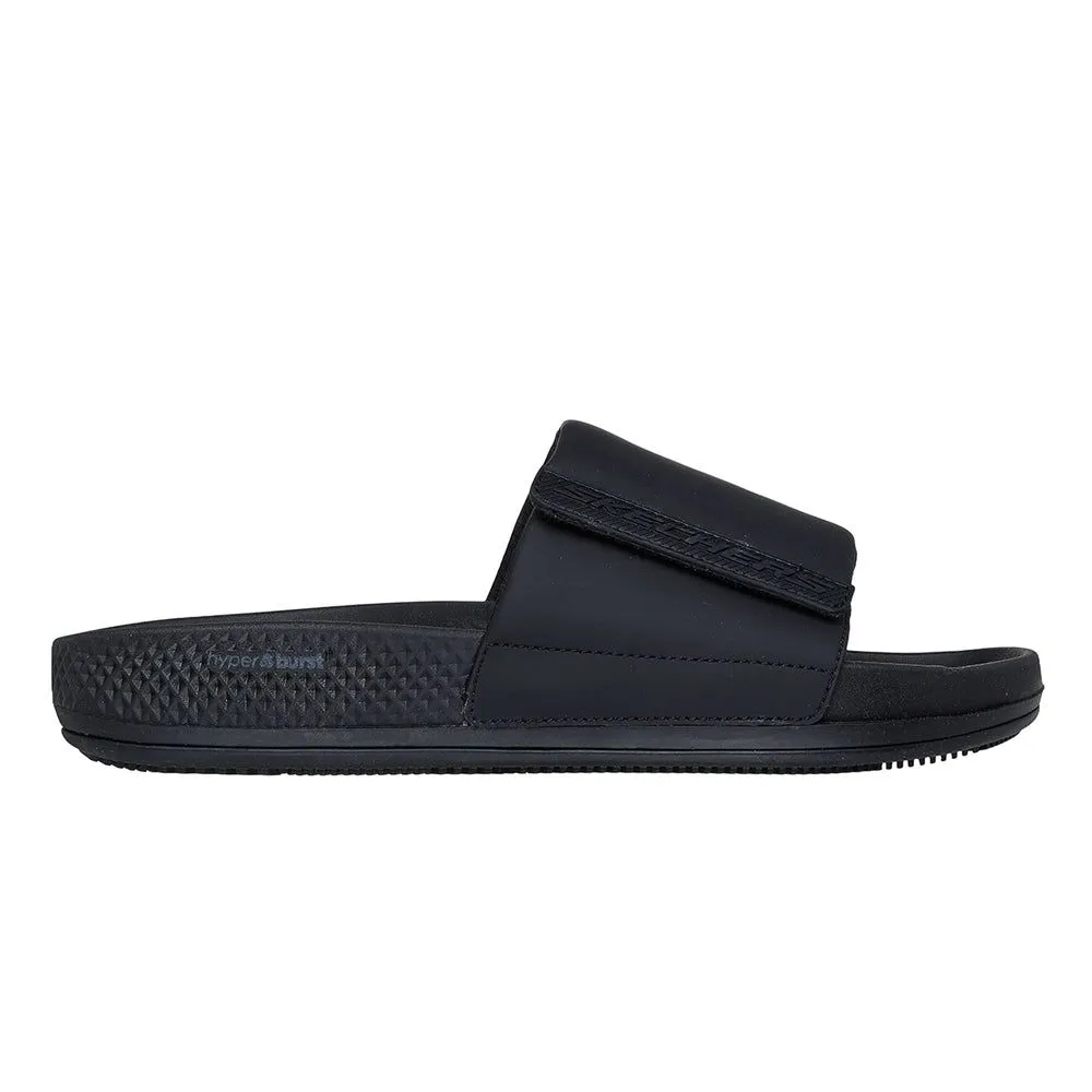 SKECHERS Men Sandals Arch Fit® Hyper Slide - Reliance Black - SK108SH712ELTH