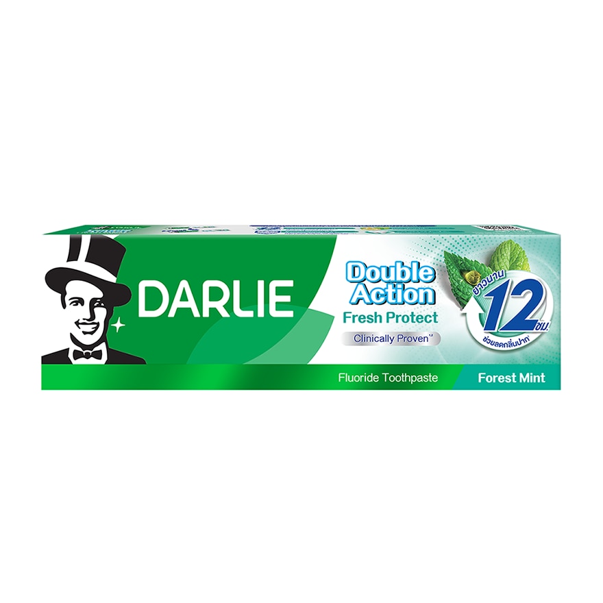 Darlie Toothpaste Double Action Fresh Protect Forest Mint 110 G. - Green