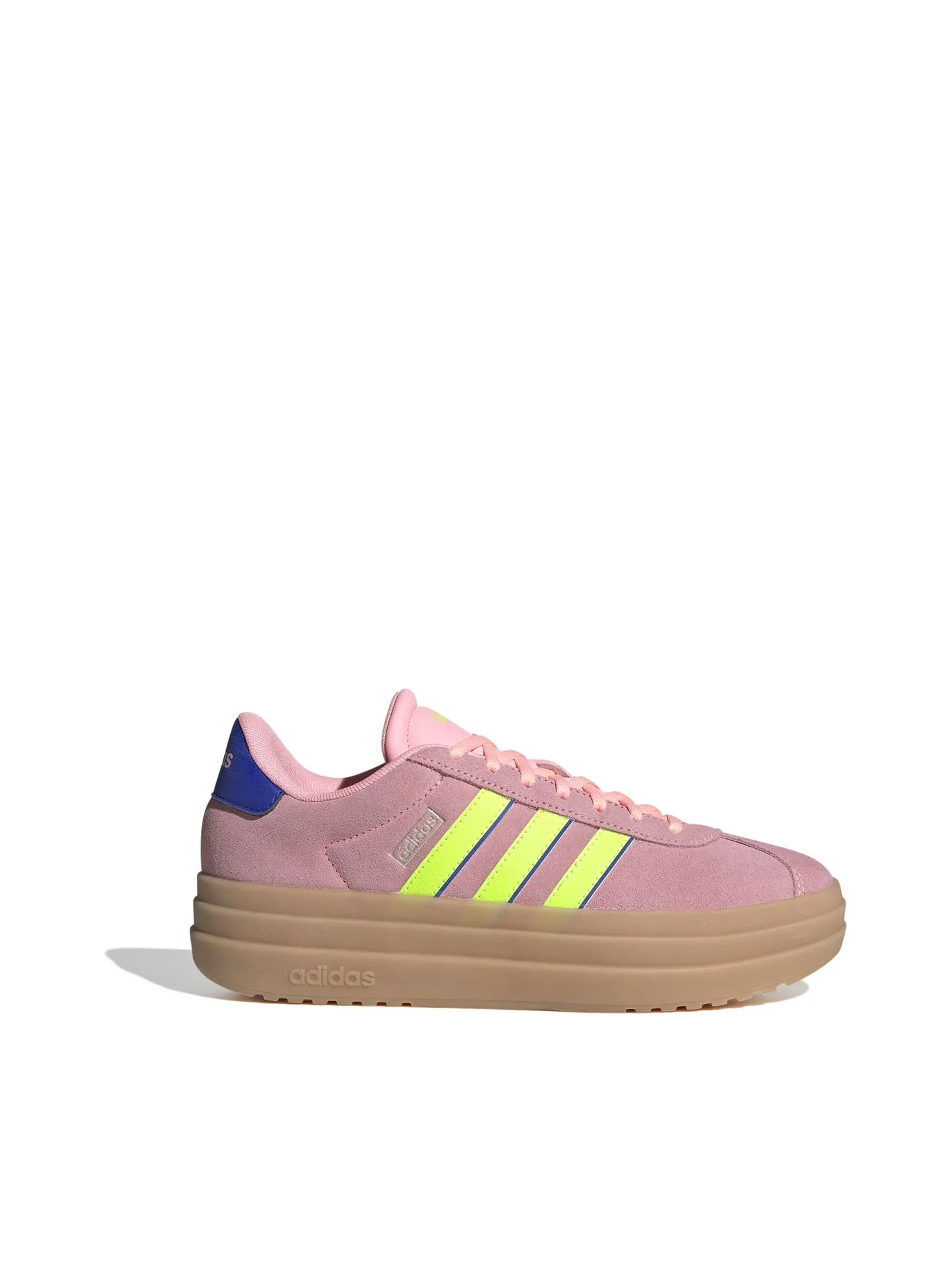 ADIDAS Women Shoes VL Court Bold Pink Spark / Lucid Lemon / Lucid Blue