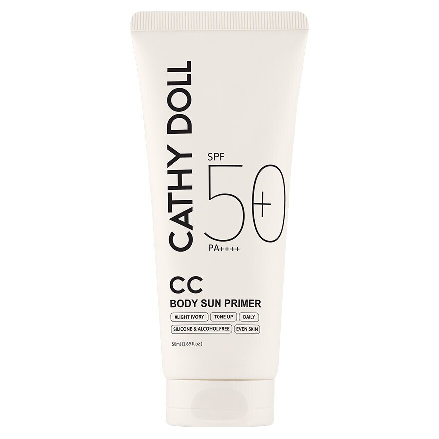 Cathy Doll CC Body Sun Primer SPF50+ PA++++ Light Ivory 50 Ml. - Light Ivory