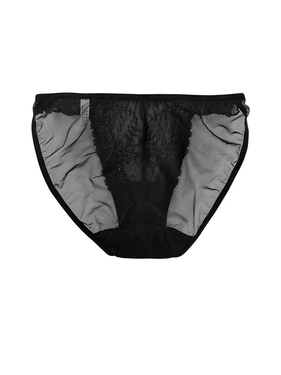 ELLE LINGERIE UNDERWEAR SEXY LOWRISE BLACK