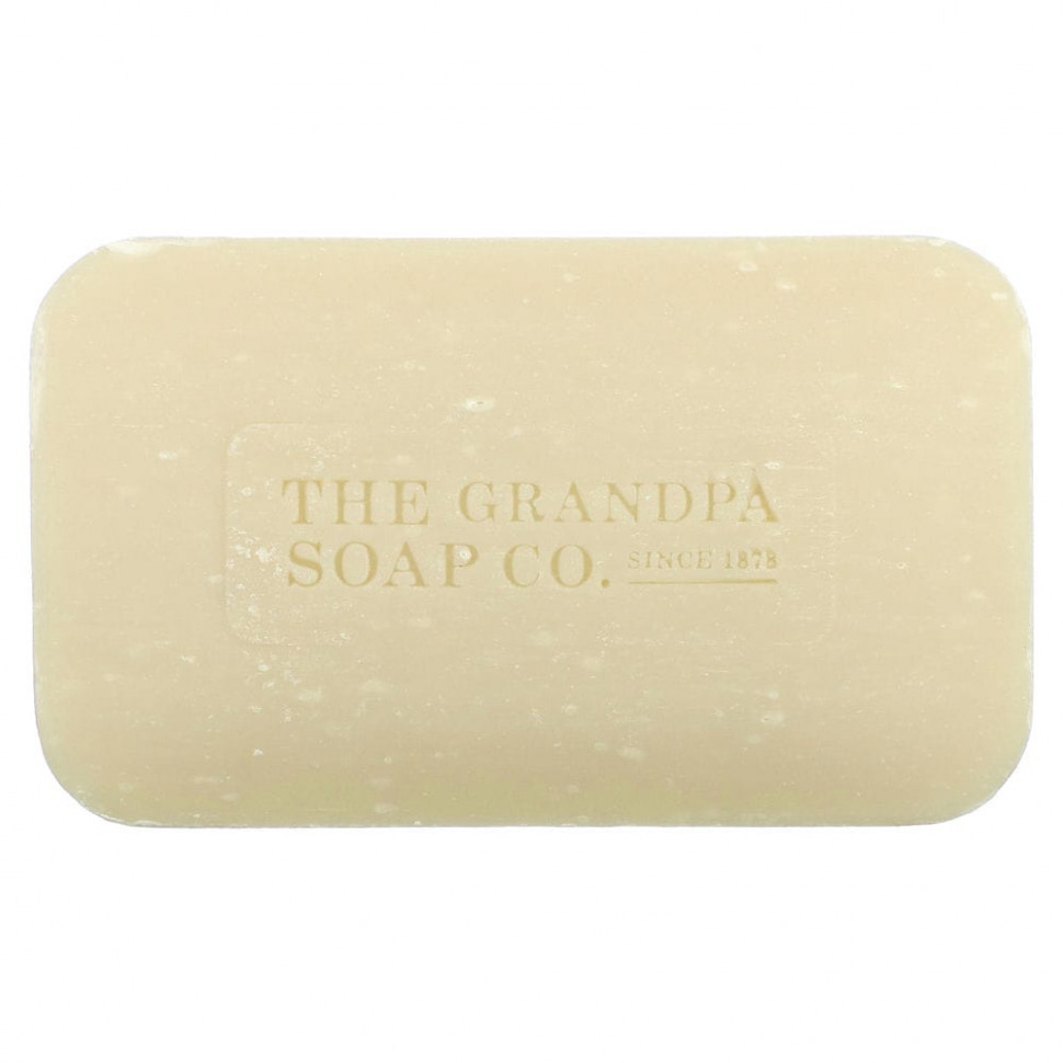 The Grandpa Soap Co., Кусковое мыло для лица и для тела, глубоко очищает, с английской солью, 4,25 унции (120г)