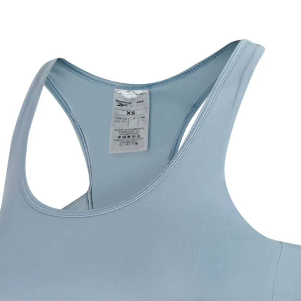 REEBOK Lux Racerback Women Running Sports Bra Blue - RE099AP551ENTH