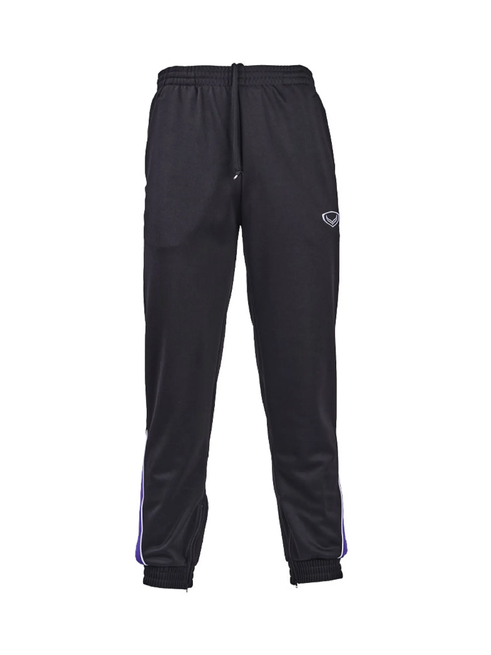 GRAND SPORT Black Track Pants Unisex  (006393)