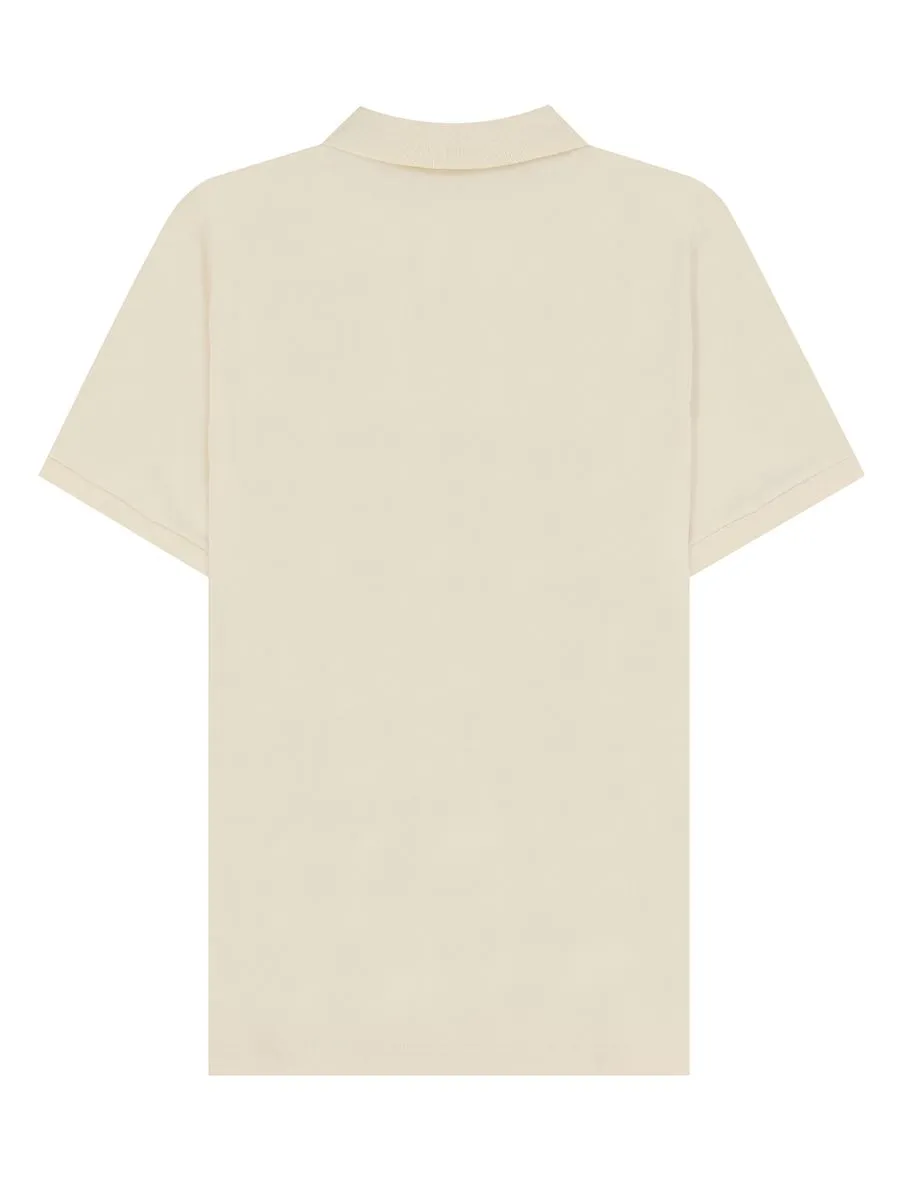 GIORDANO Men's Liquid Touch Polo Whitecap Gray Khaki