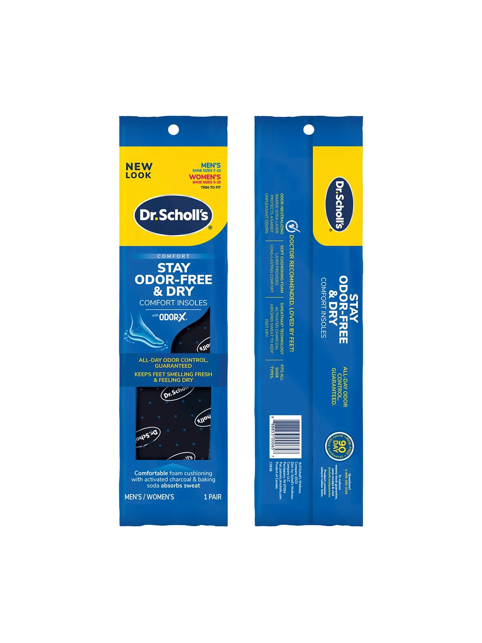 SCHOLL Dr.Scholl's Stay Odor-Free & Dry Comfort Insoles With Odor-X®