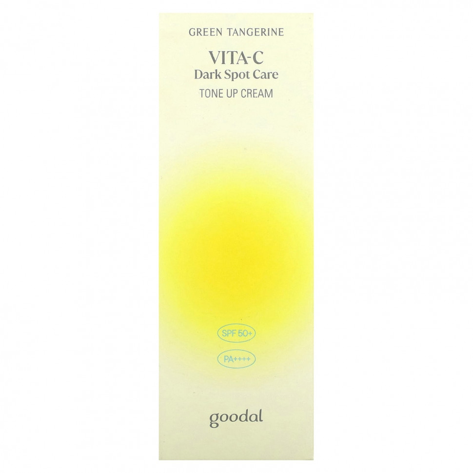 Goodal, Green Tangerine Vita-C Dark Care, точечный тонизирующий крем, SPF 50+ PA ++++, 50 мл (1,69 жидк. Унции)