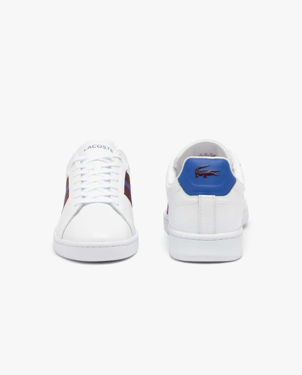 LACOSTE Men’s Carnaby Pro Cgr Bar Leather Trainers White