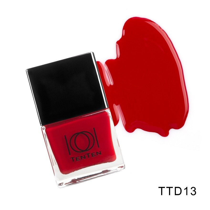 Ten Ten Nail Color 12ml. Red D13