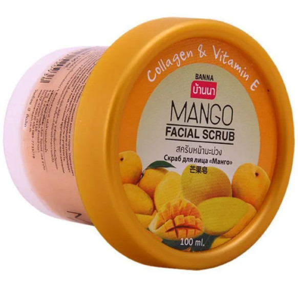 Скраб для лица с манго Banna 100 мл