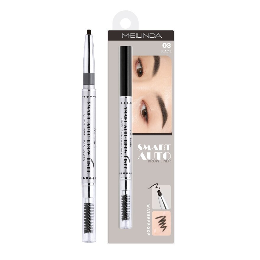 Meilinda Smart Auto Eyebrow 0.25g 03 Black