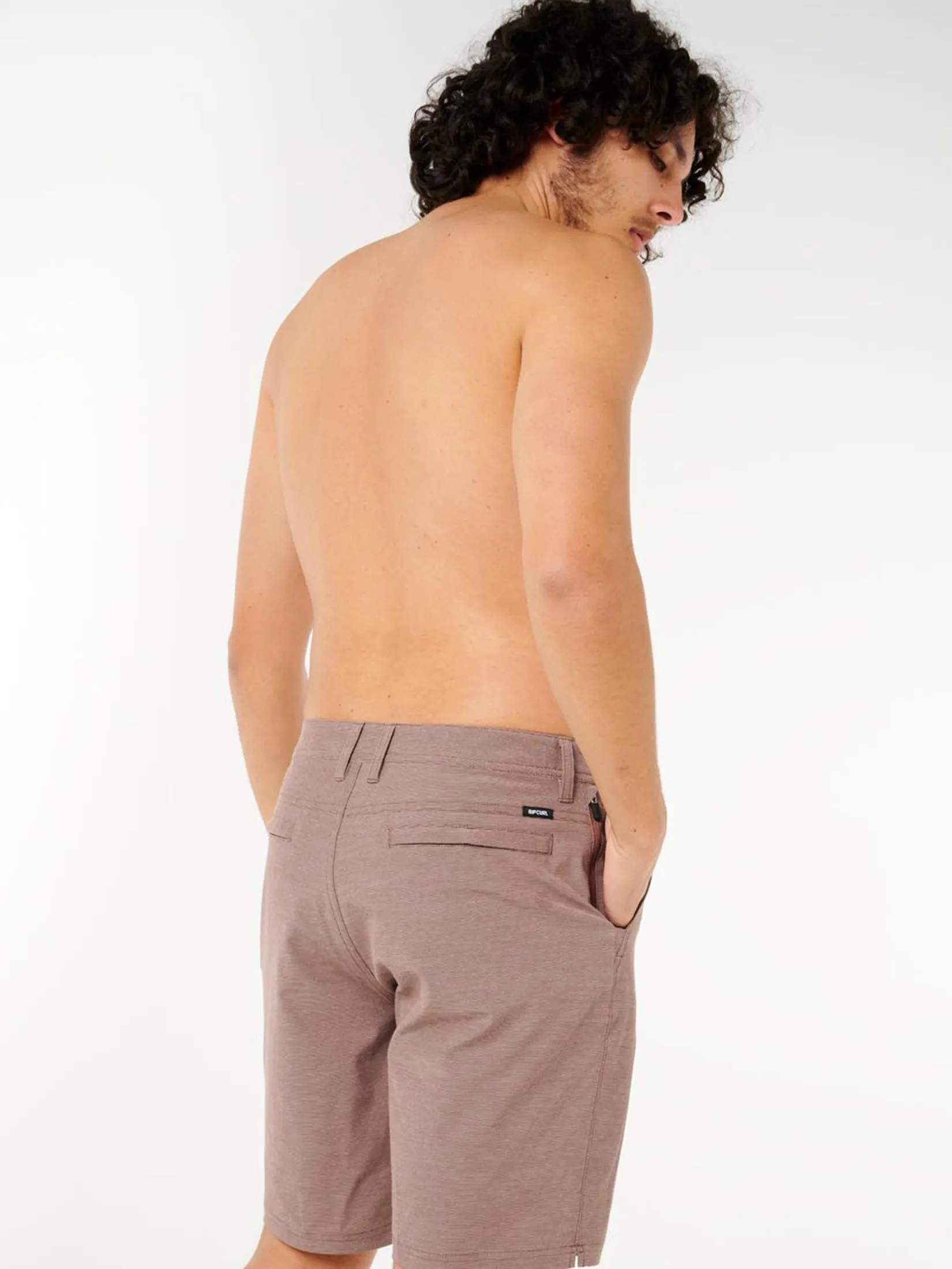 RIP CURL Men Shorts Boardwalk Phase Nineteen Mushroom Rock
