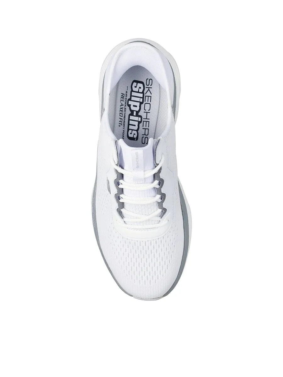 SKECHERS Men Casual Shoes Slip-ins® Relaxed Fit®: D'Lux Vapor - Cool Breeze White - SK108SH768EGTH